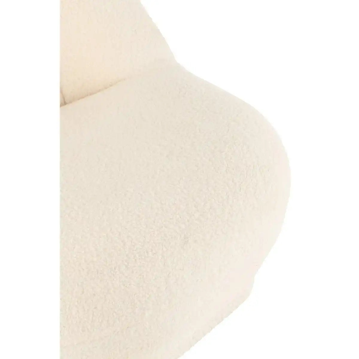 J-Line Sofa Teddy Bouclé Weiß - HomeDesign Knaus