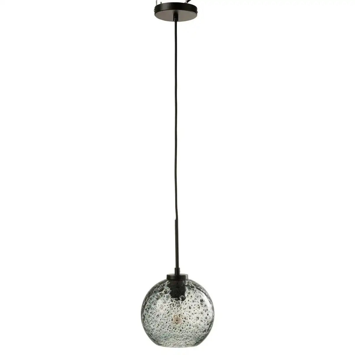 J-Line Speckel Bol Hängelampe - Glas - Grau - S - HomeDesign Knaus