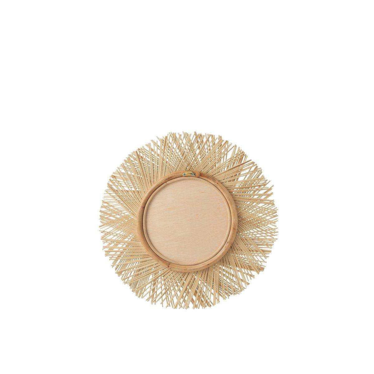 J-Line Spiegel Braid – Rattan – Natur - HomeDesign Knaus