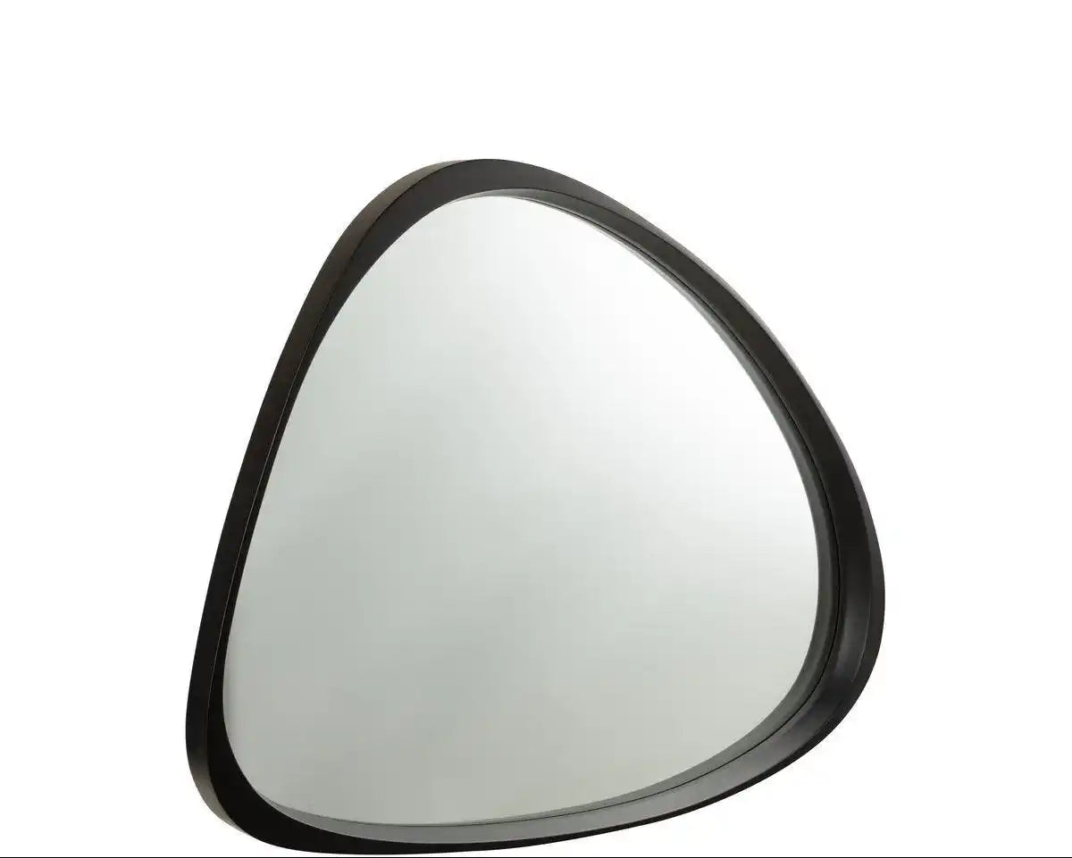 J-Line Spiegel Giles – Glas – Schwarz – groß - HomeDesign Knaus