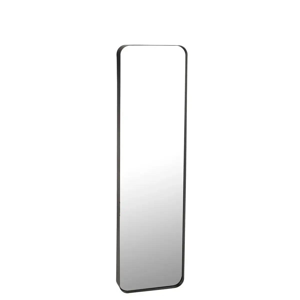 J-Line Spiegel Markus Metall/Glas Dunkelbraun Klein - HomeDesign Knaus