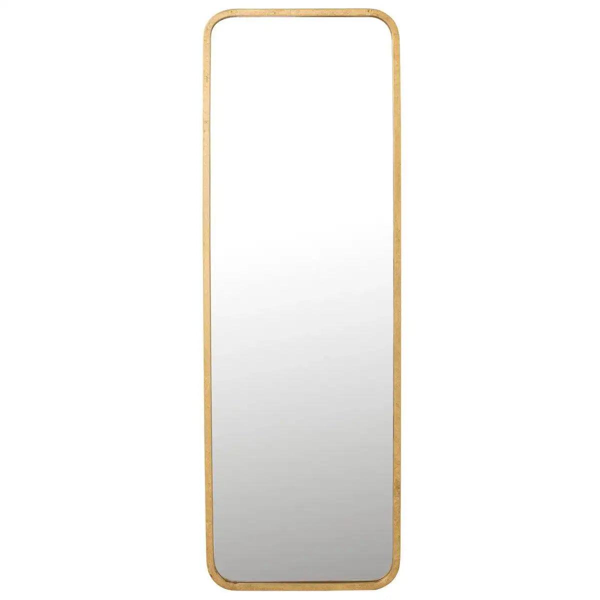J-Line Spiegel Mona Rechteckig Eisen/Glas Gold - HomeDesign Knaus