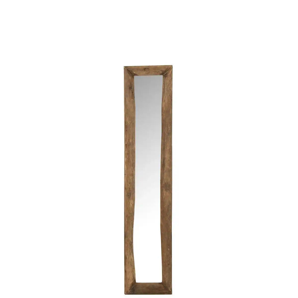 J-Line Spiegel Rechteck – Holz – Braun – klein - HomeDesign Knaus