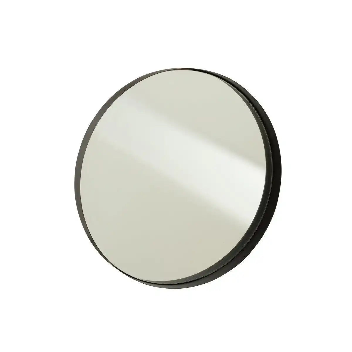 J-line Spiegel Round Edge – Metall – Schwarz – groß - HomeDesign Knaus