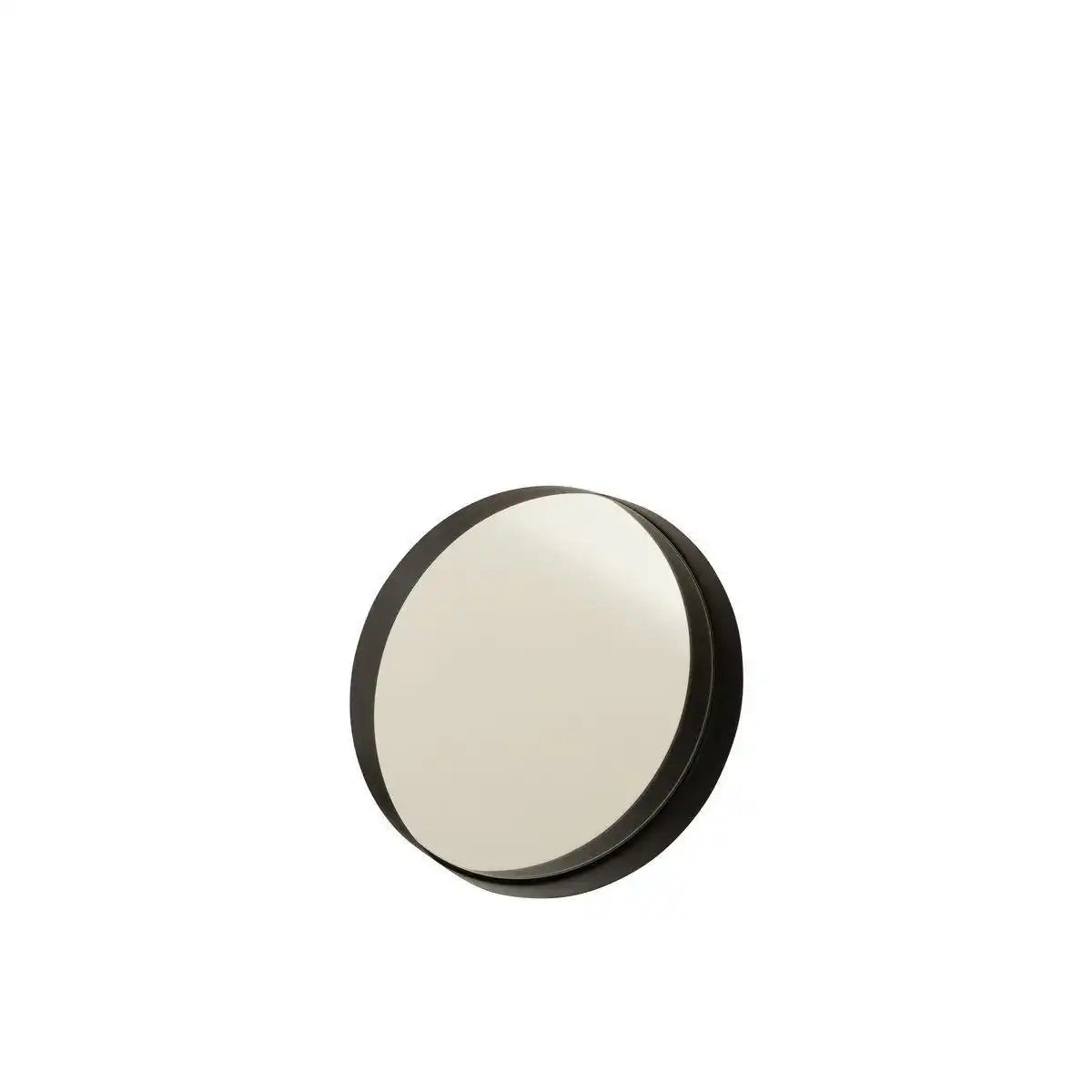 J-Line Spiegel Round Edge – Metall – Schwarz – klein - HomeDesign Knaus
