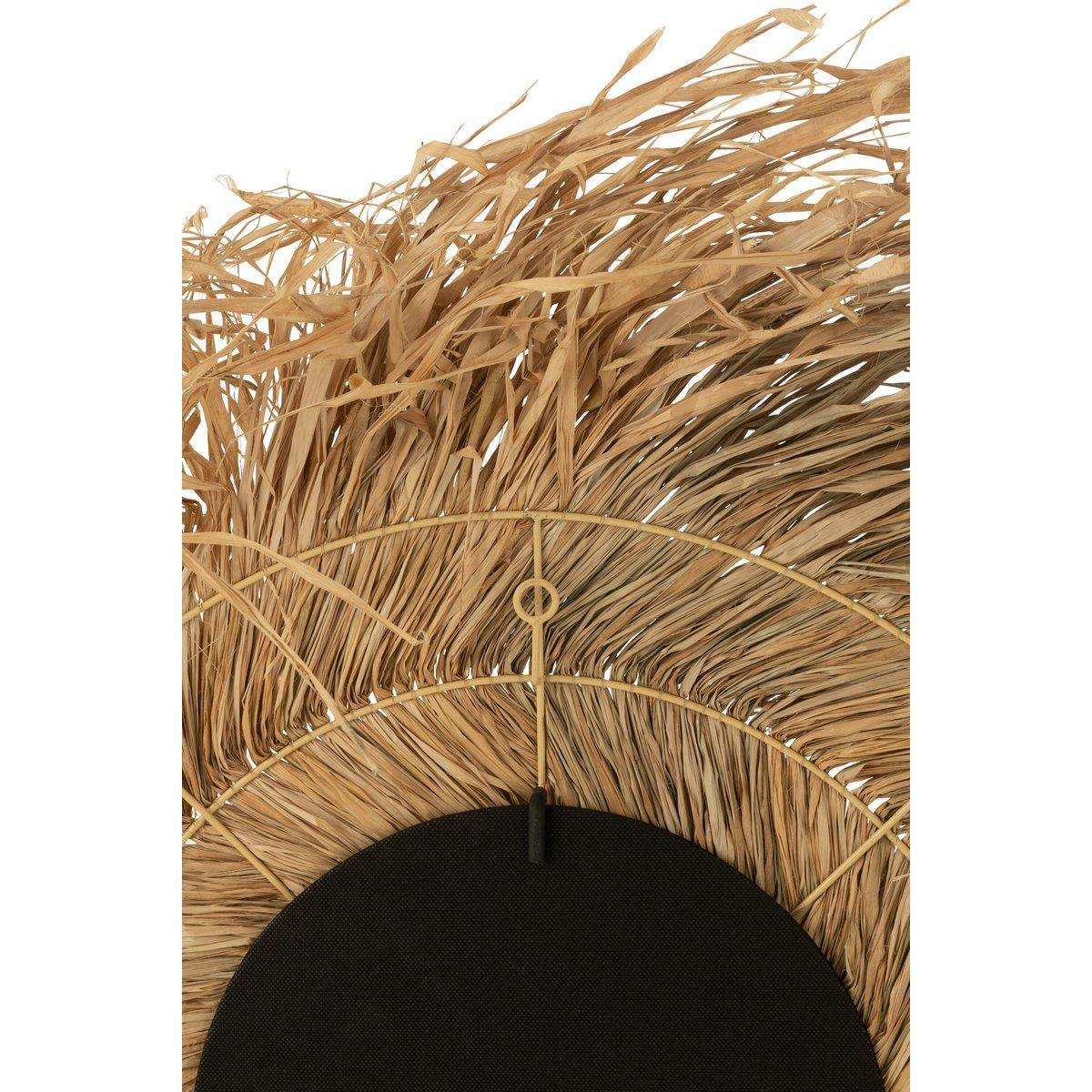 J-Line Spiegel Rund – Gras – Natur - HomeDesign Knaus