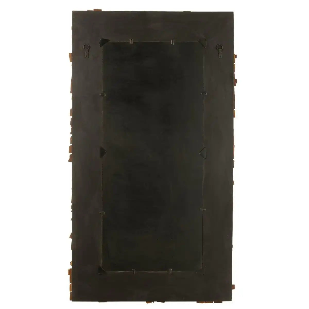 J-Line Spiegel Syma Gerecycleerd Hout/Spiegel Natural Large - HomeDesign Knaus