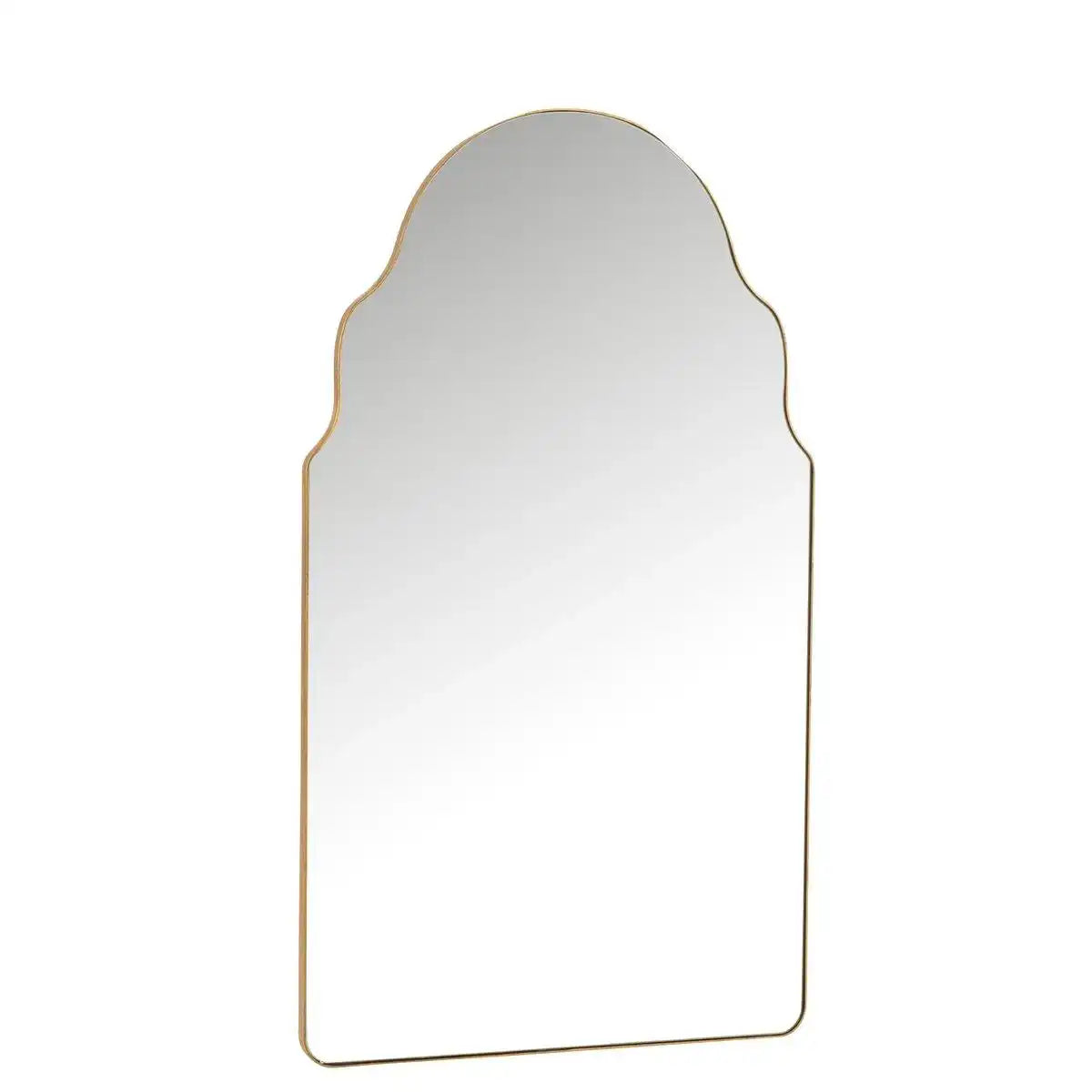 J-Line Spiegel West – Glas – Gold – Wohnaccessoires - HomeDesign Knaus