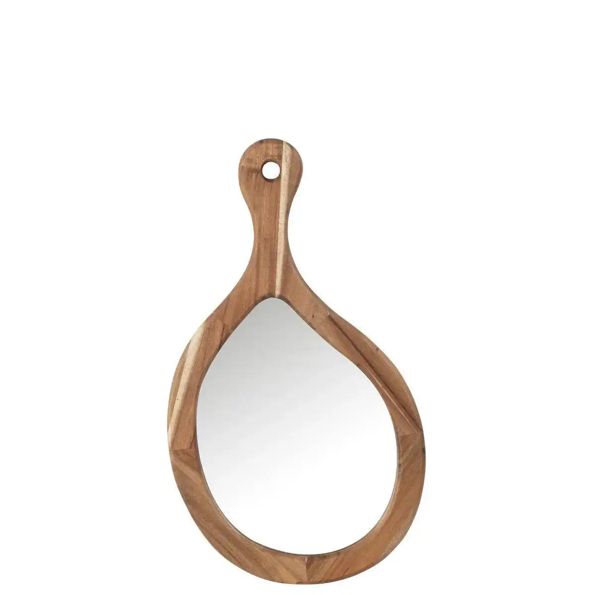 J-Line Spiegelpalette Holz/Glas Natur Klein - HomeDesign Knaus