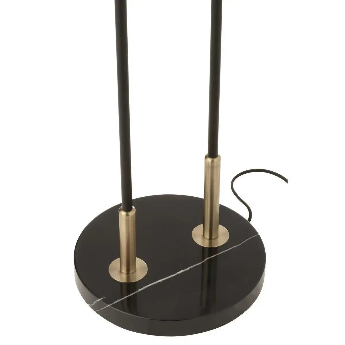 J-Line Stehleuchte Bollie - Stein/Marmor - Schwarz - HomeDesign Knaus