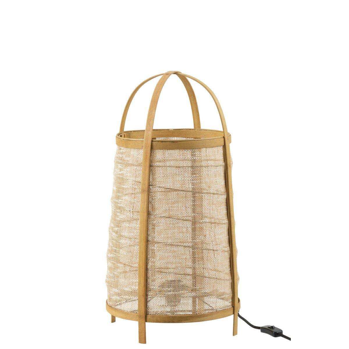 J-Line Stehleuchte Kap – Bambus – Natur - HomeDesign Knaus