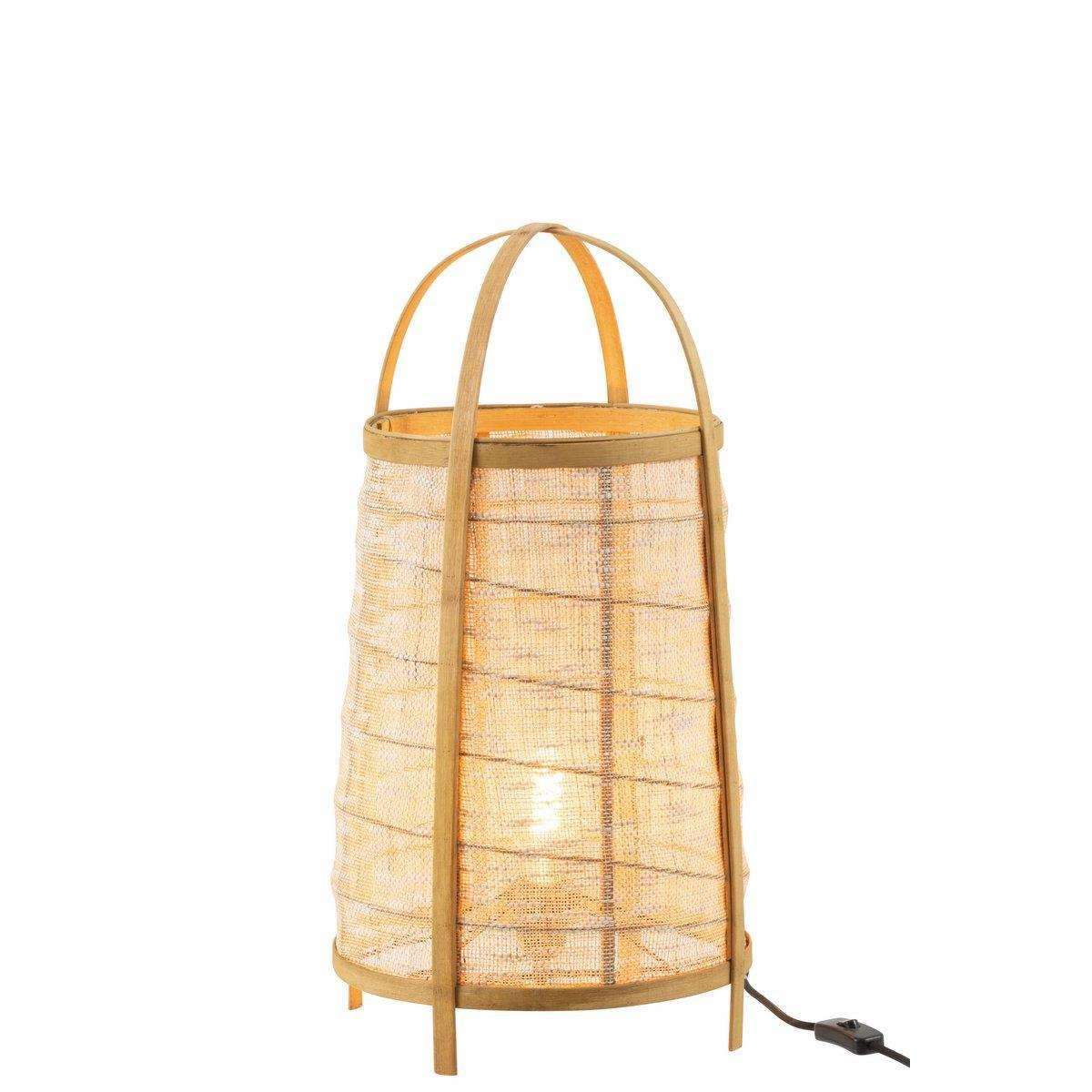 J-Line Stehleuchte Kap – Bambus – Natur - HomeDesign Knaus