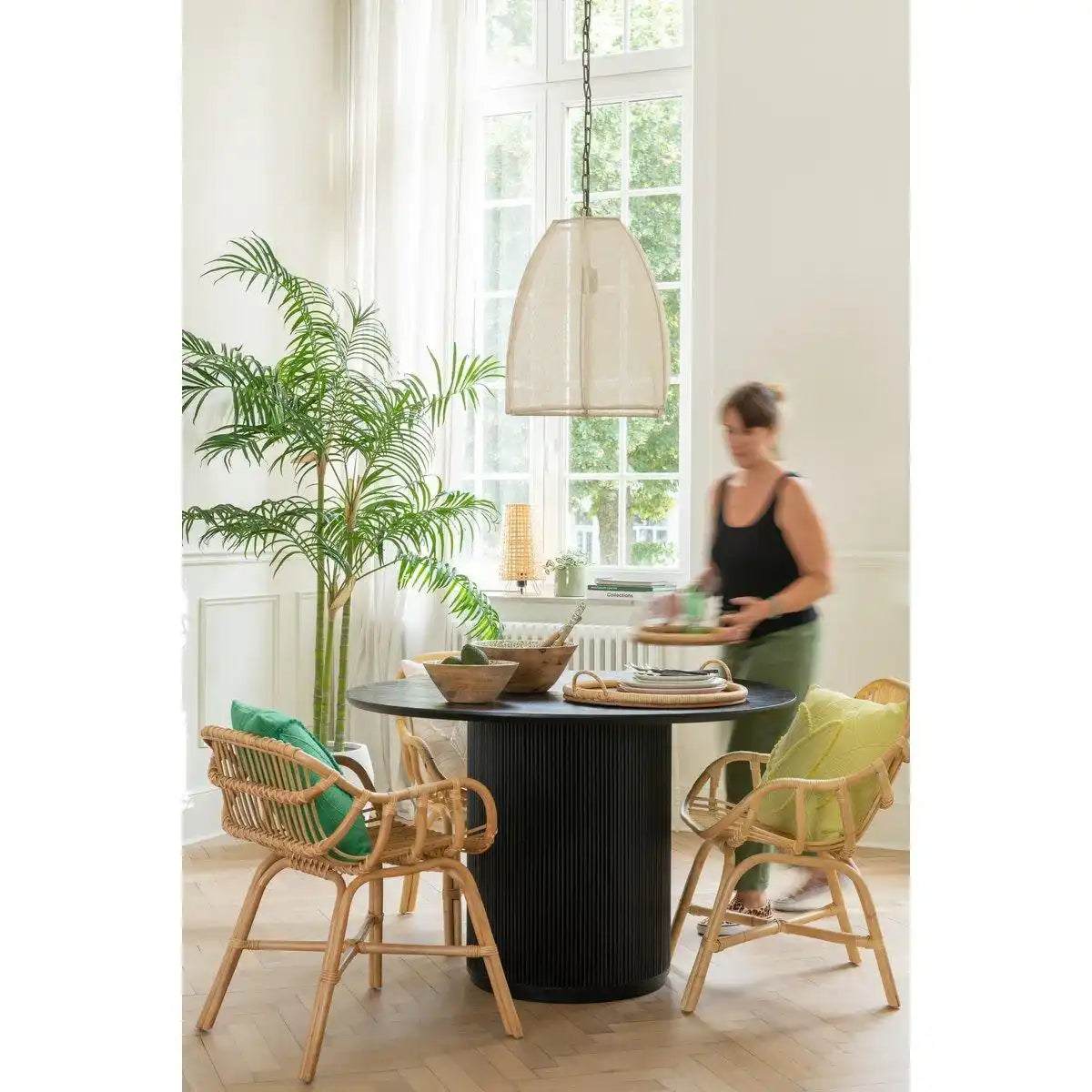 J-Line Stuhl Ana – Jute – Natur - HomeDesign Knaus