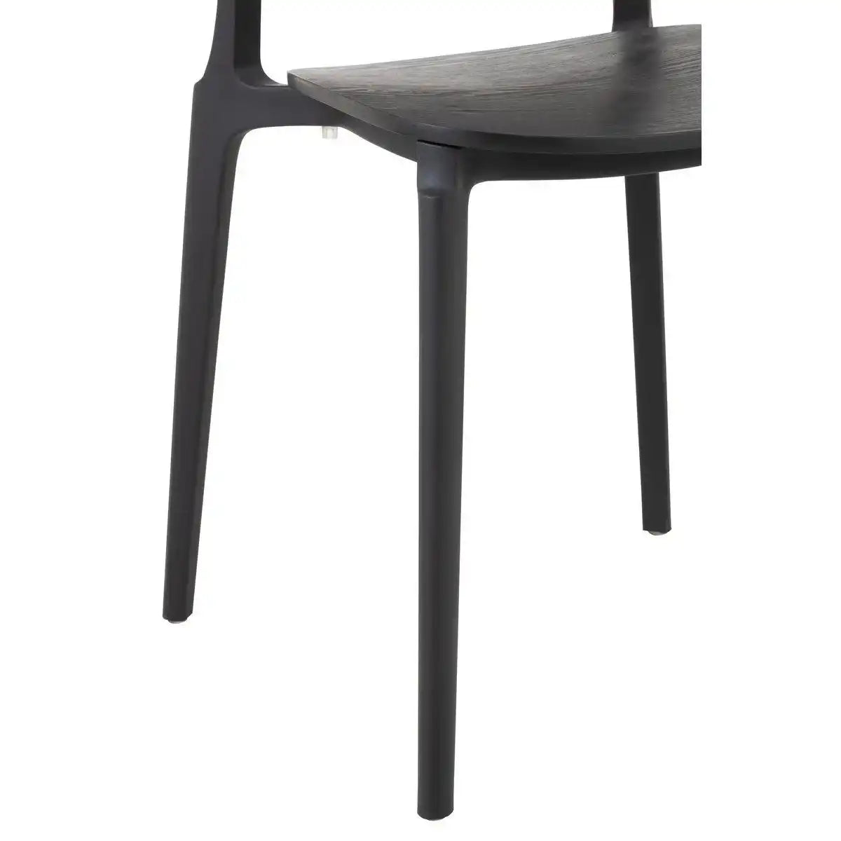 J-Line Stuhl Basic - Kunststoff - Schwarz - HomeDesign Knaus