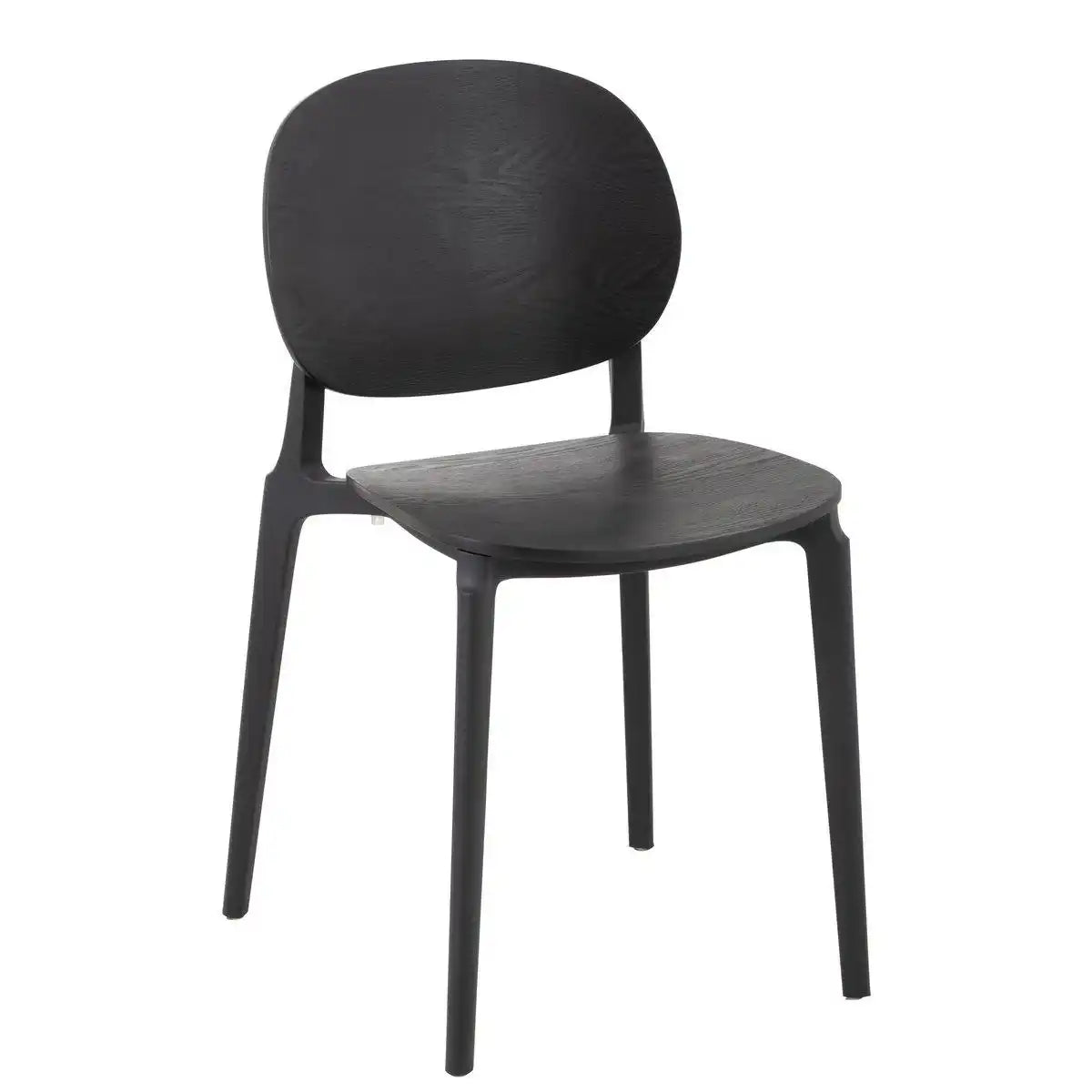 J-Line Stuhl Basic - Kunststoff - Schwarz - HomeDesign Knaus