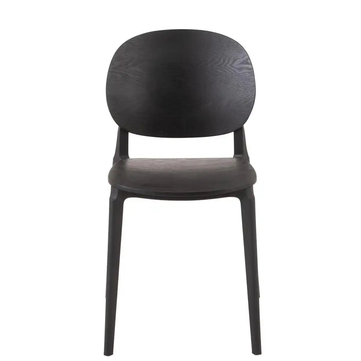 J-Line Stuhl Basic - Kunststoff - Schwarz - HomeDesign Knaus