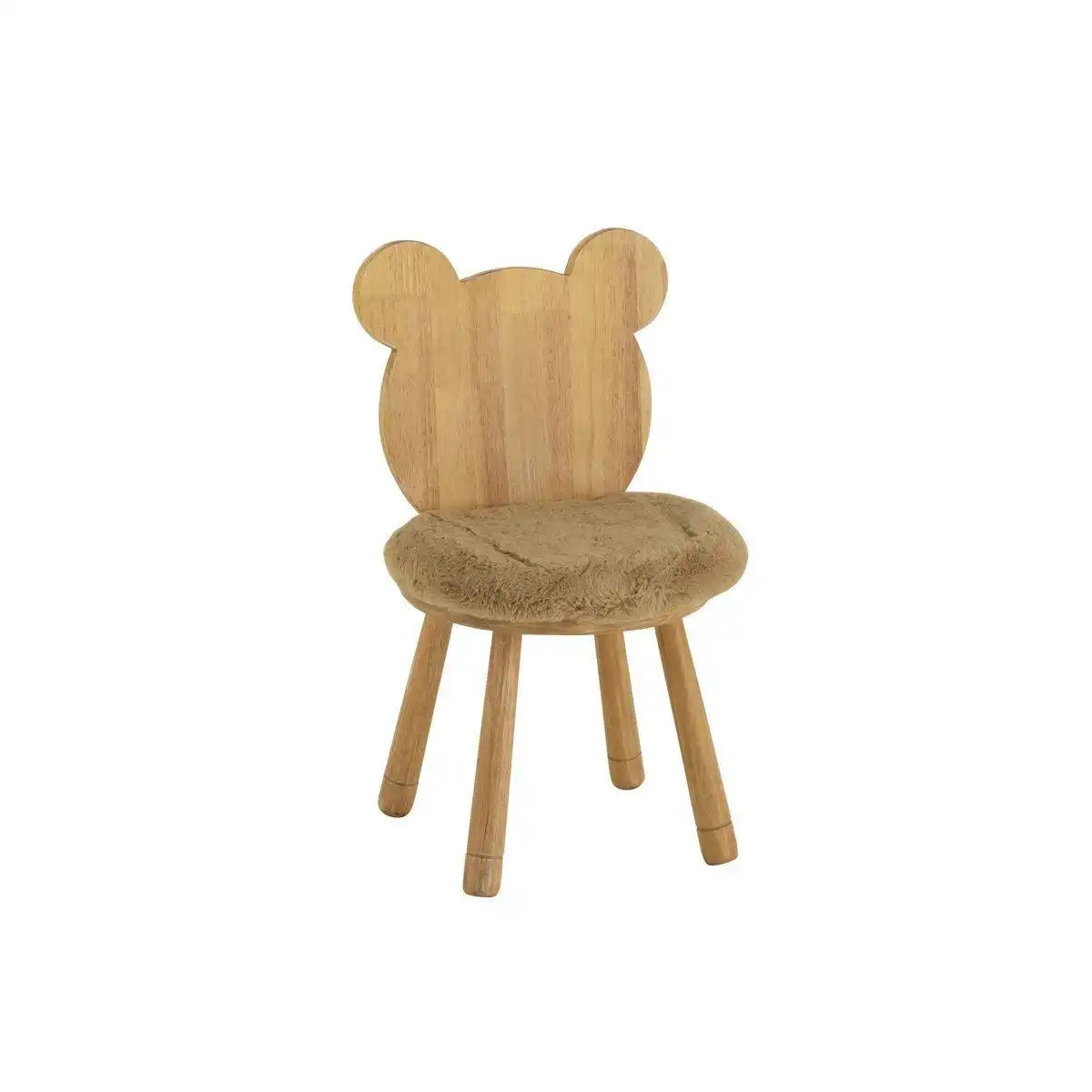 J-Line Stuhl Child Bear – Holz – Natur - HomeDesign Knaus