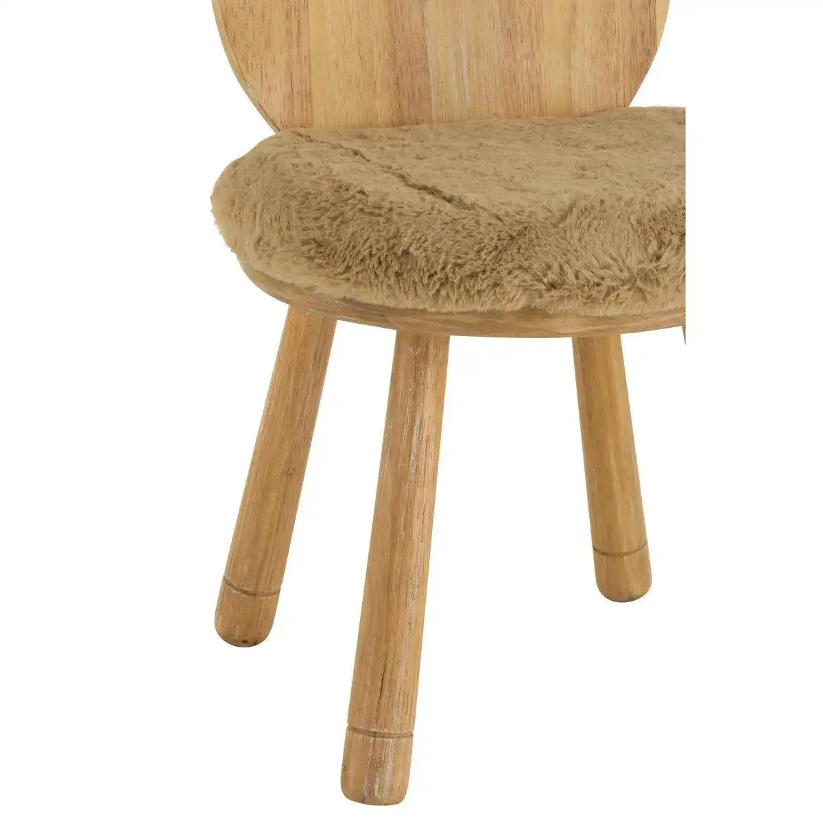 J-Line Stuhl Child Bear – Holz – Natur - HomeDesign Knaus