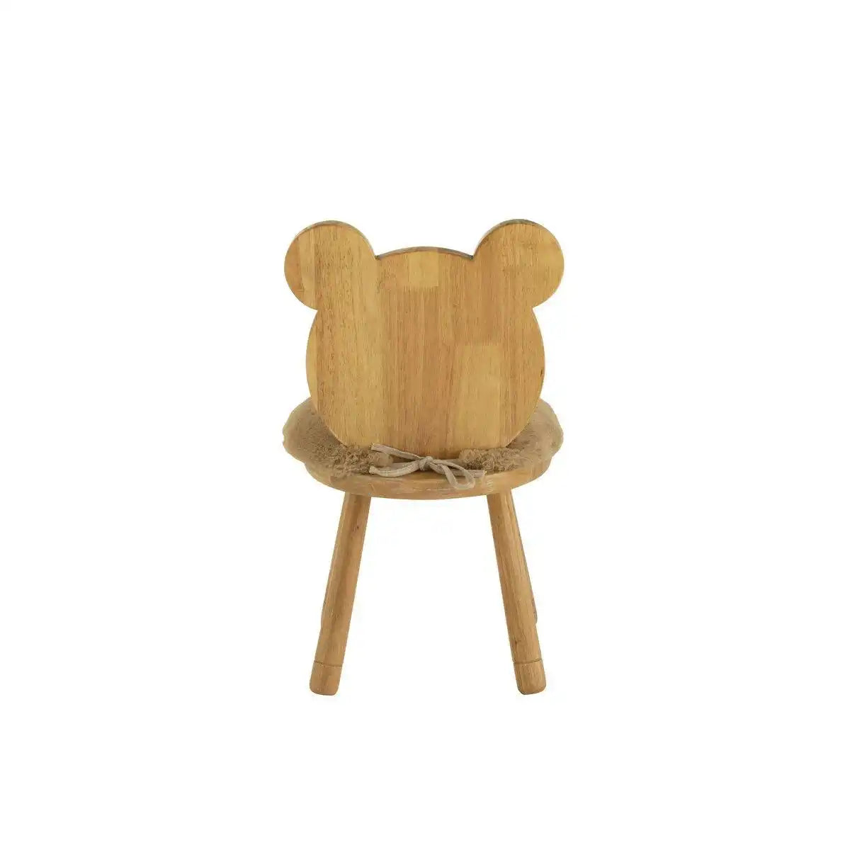 J-Line Stuhl Child Bear – Holz – Natur - HomeDesign Knaus
