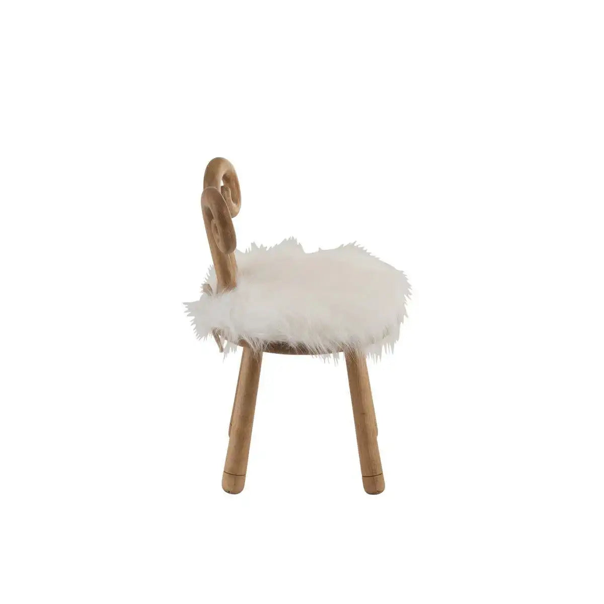 J-Line Stuhl Ear Sheep – Holz – Natur - HomeDesign Knaus