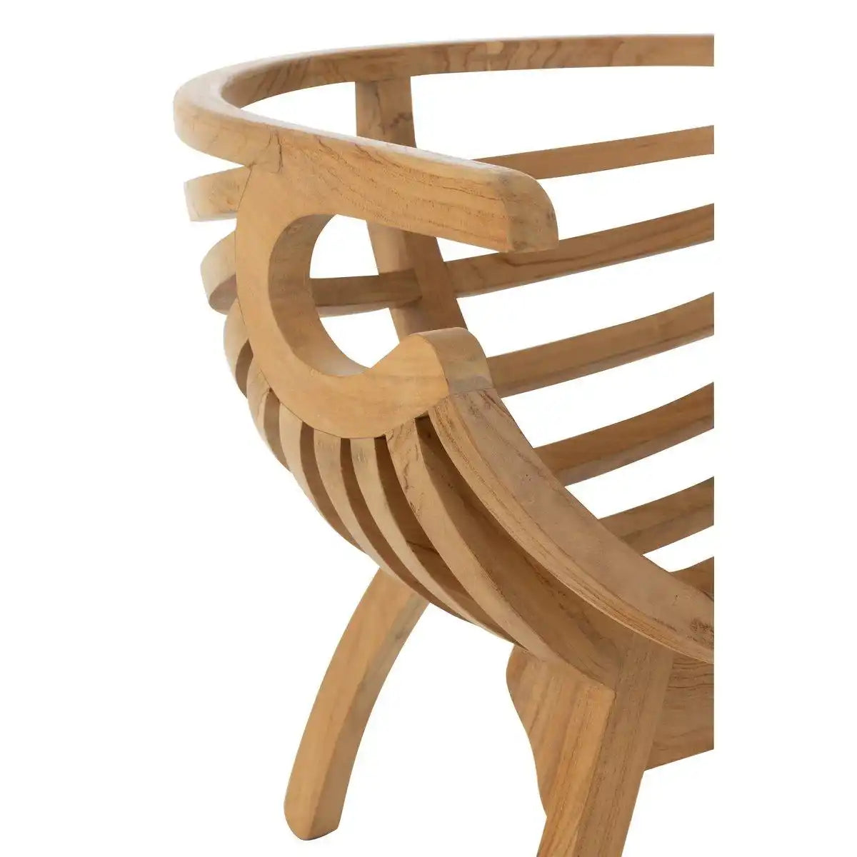 J-Line Stuhl Krabbe Teakholz Natur - HomeDesign Knaus