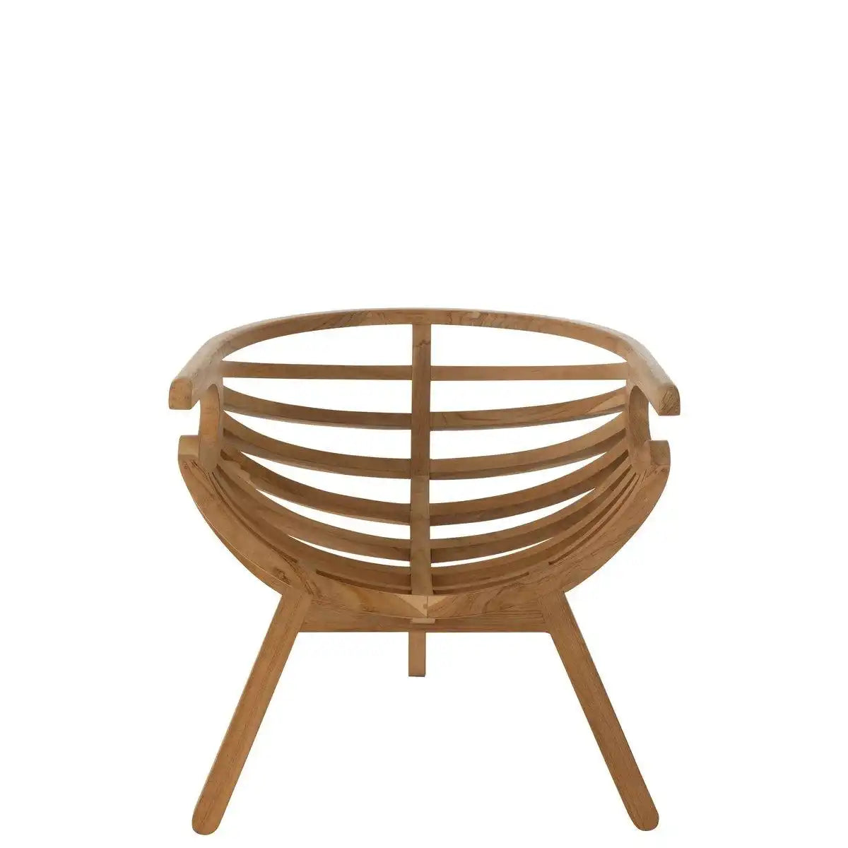 J-Line Stuhl Krabbe Teakholz Natur - HomeDesign Knaus