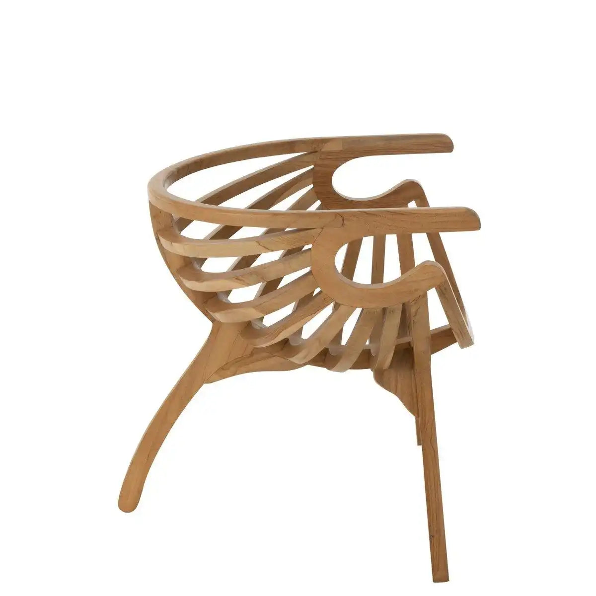 J-Line Stuhl Krabbe Teakholz Natur - HomeDesign Knaus
