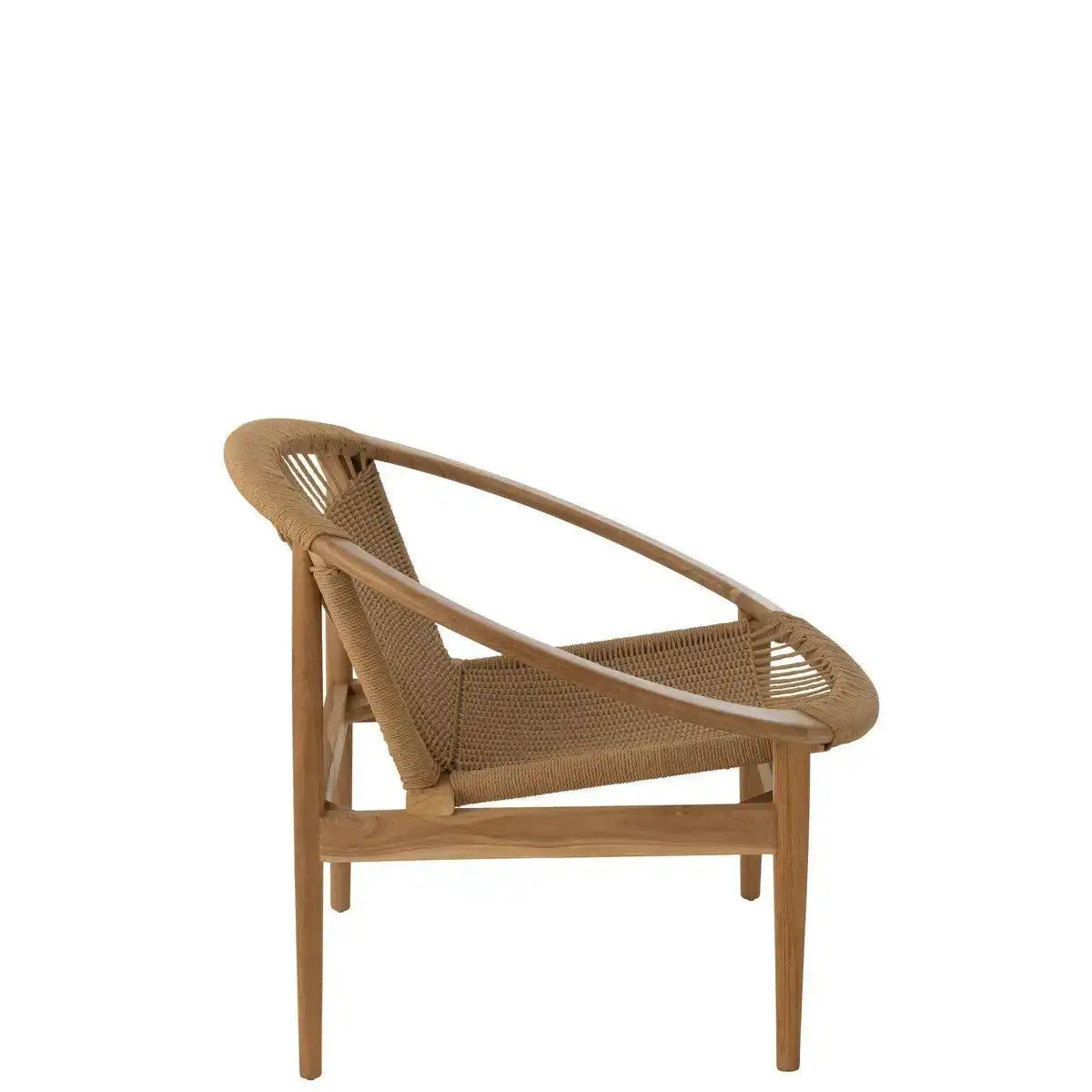 J-Line Stuhl Rund – Holz – Natur - HomeDesign Knaus