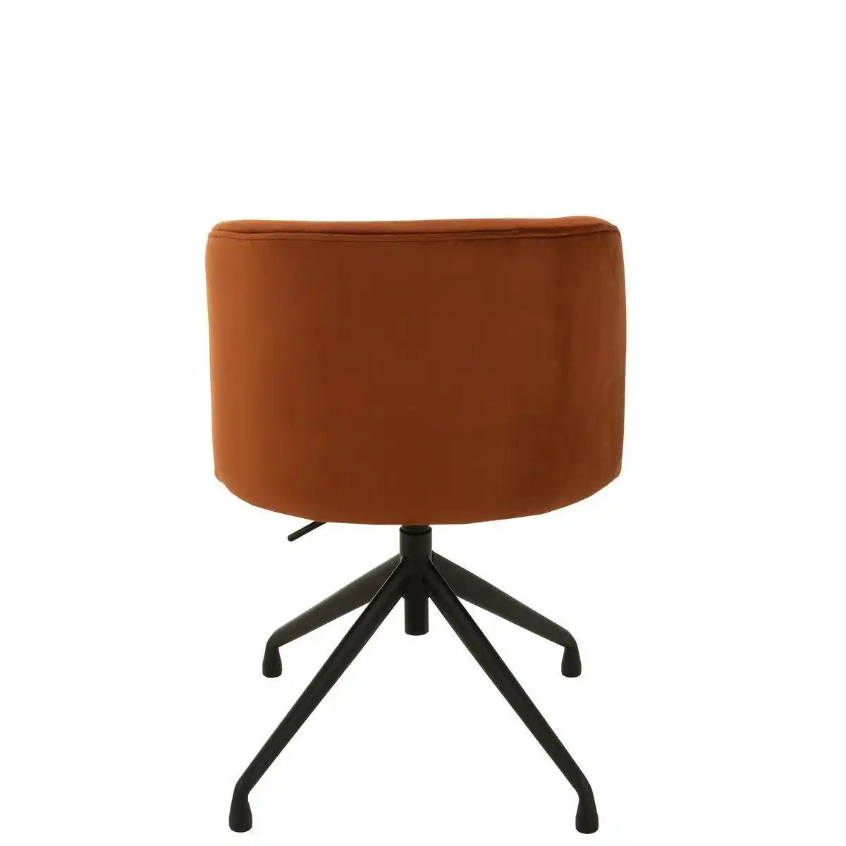 J-Line Stuhl Turn/Up/Down – Samt – Dunkelorange - HomeDesign Knaus