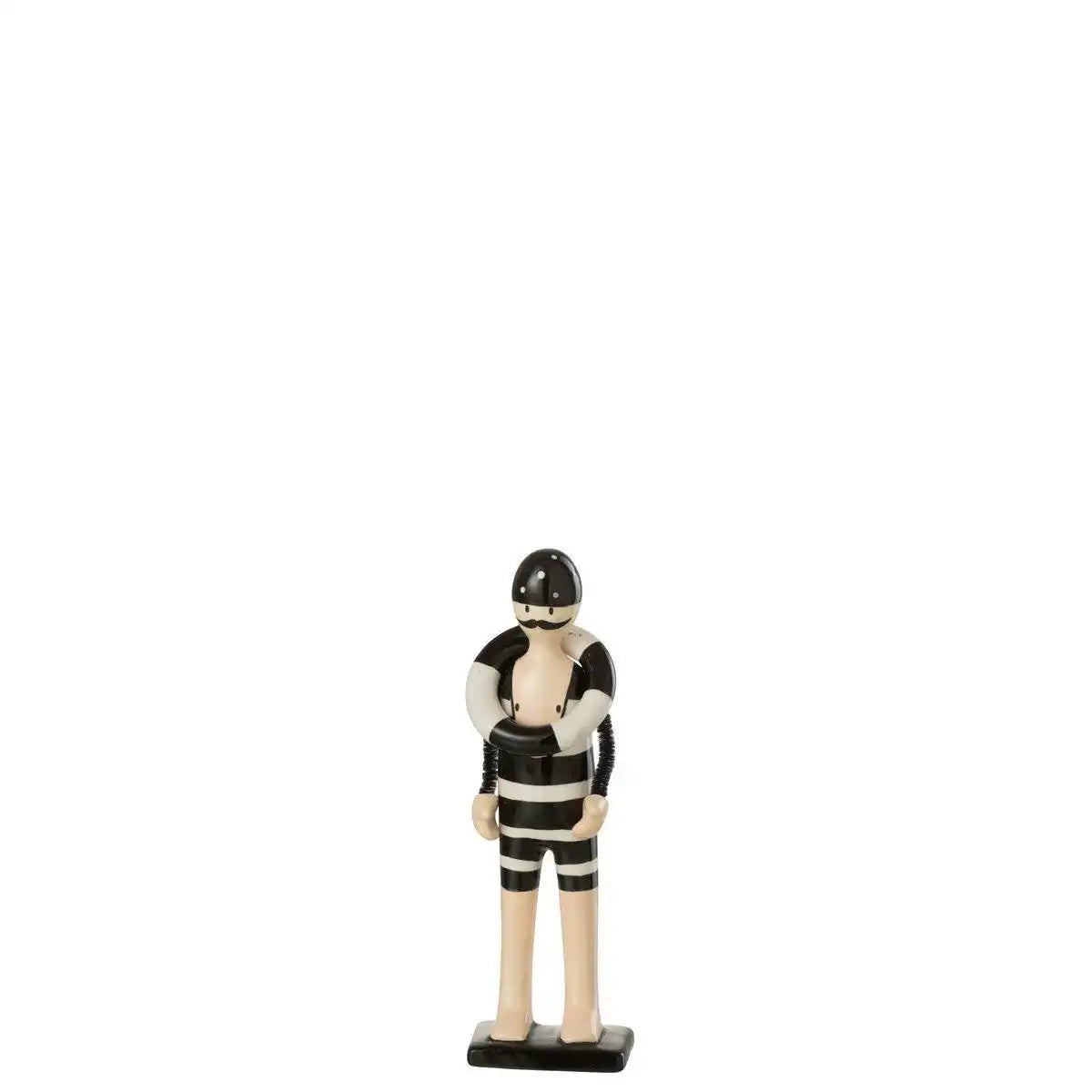 J-Line Swimmer Buoy Stripes Dolomite Black/White Small - HomeDesign Knaus
