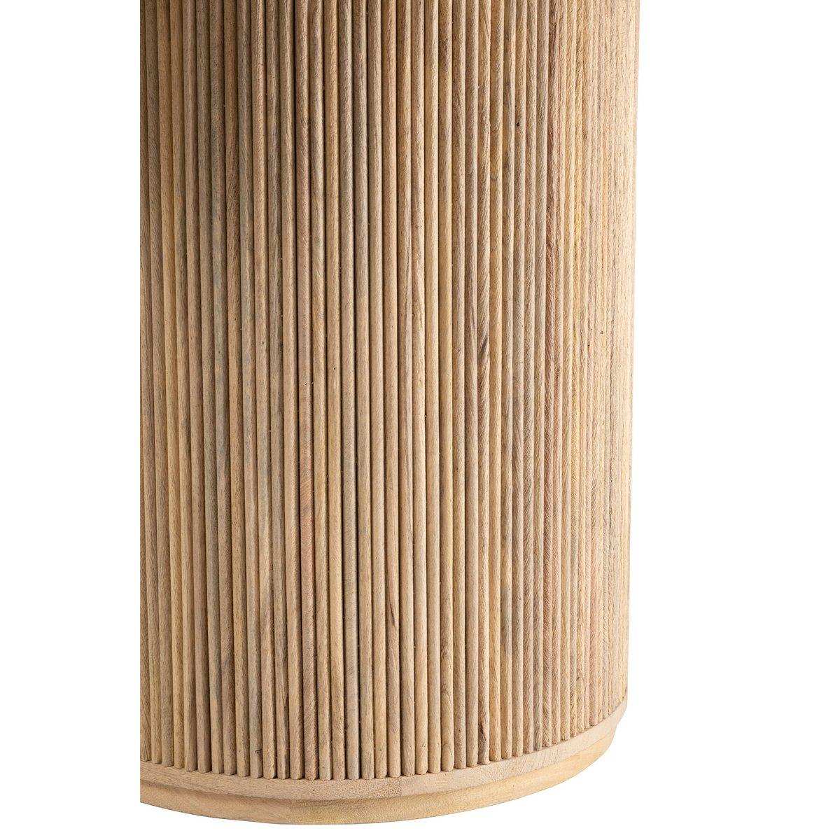 J-Line Tafel Vincent Mangohout Natural Large - HomeDesign Knaus