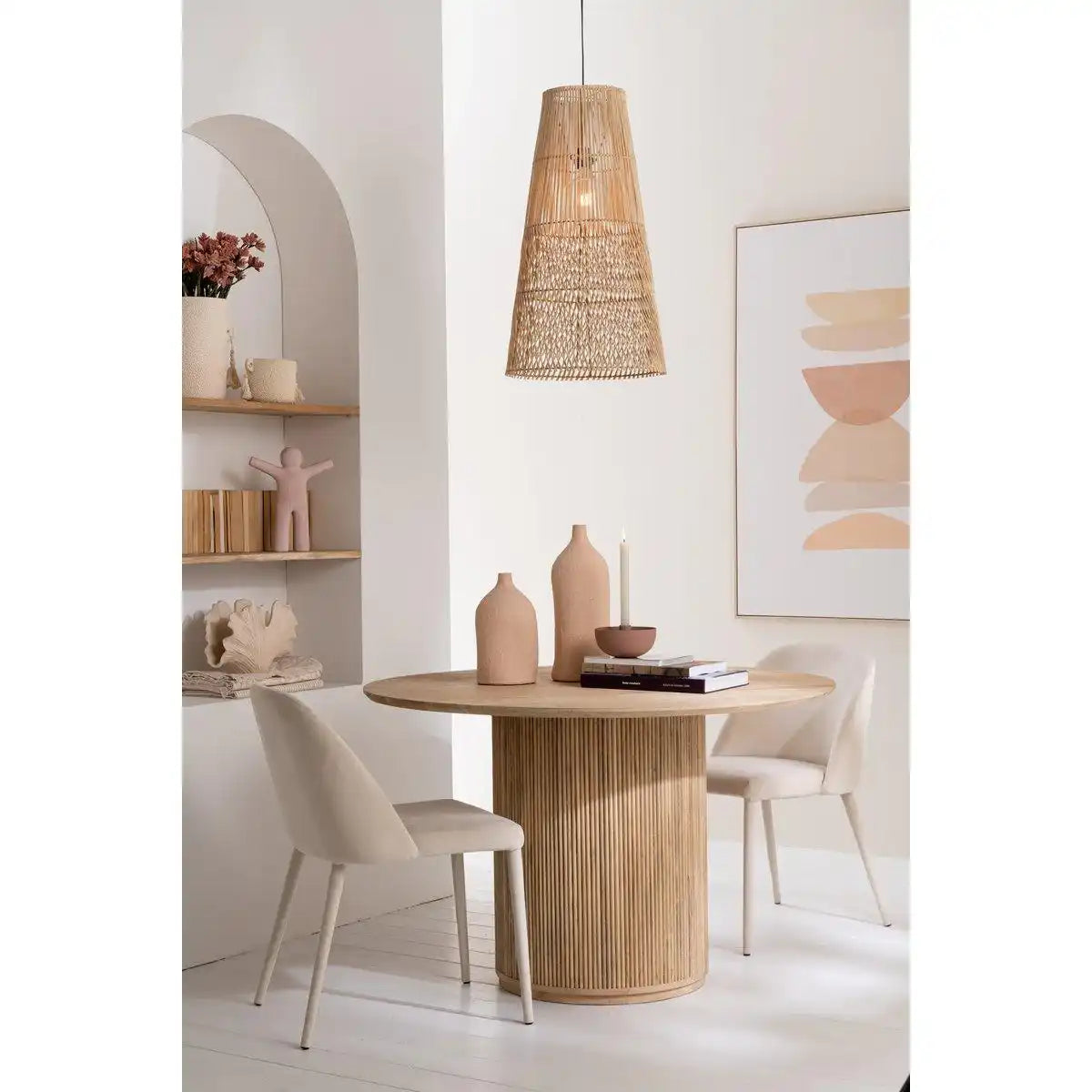 J-Line Tafel Vincent Mangohout Natural Large - HomeDesign Knaus