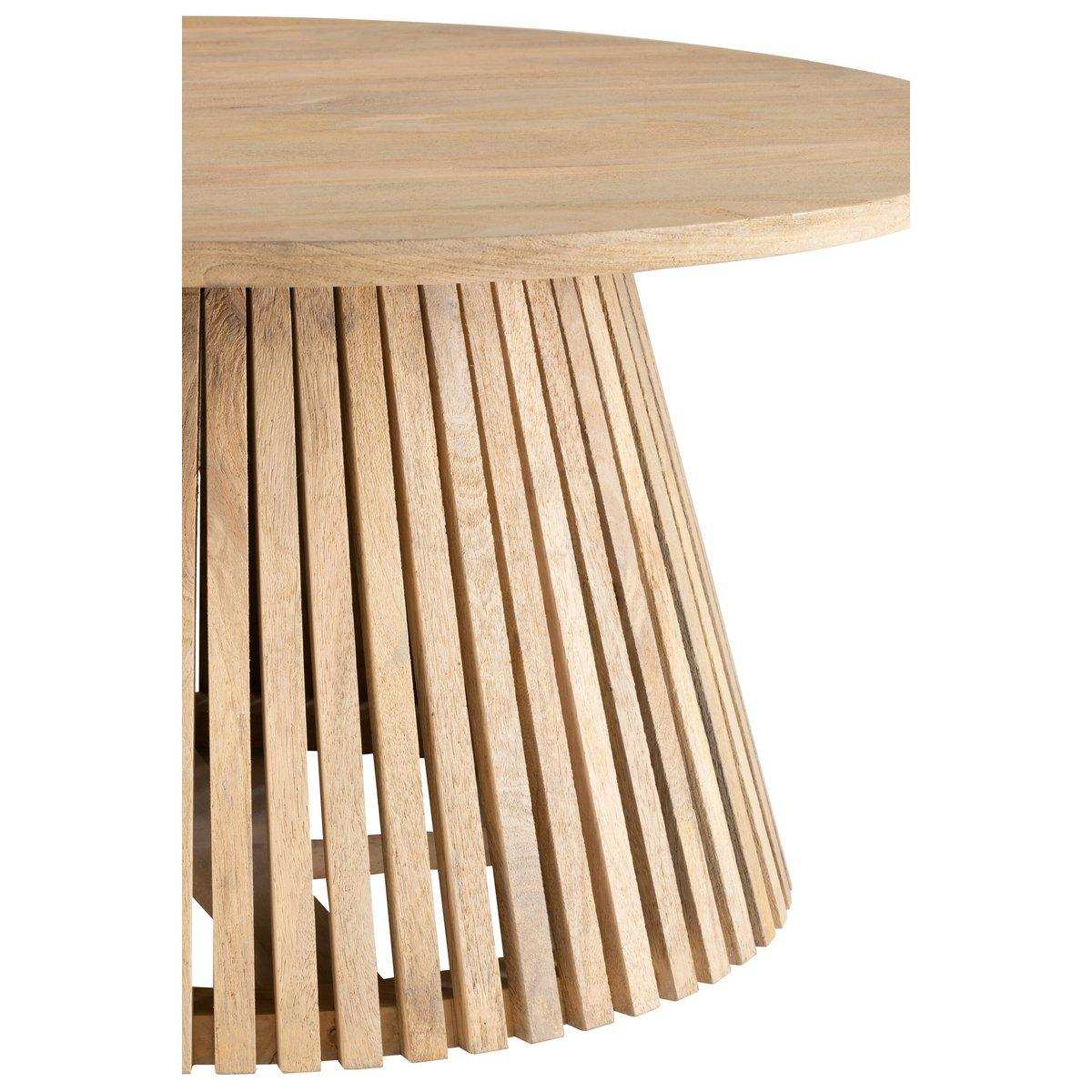 J-Line Tafel Vincent Mangohout Natural Medium - HomeDesign Knaus