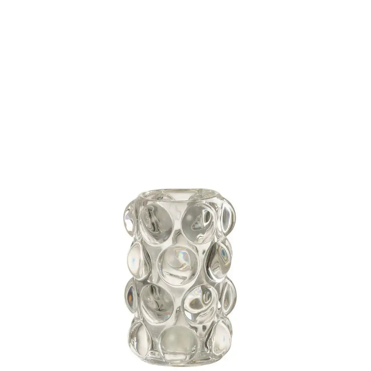 J-Line Teelichthalter Bollie – Glas – transparent - HomeDesign Knaus