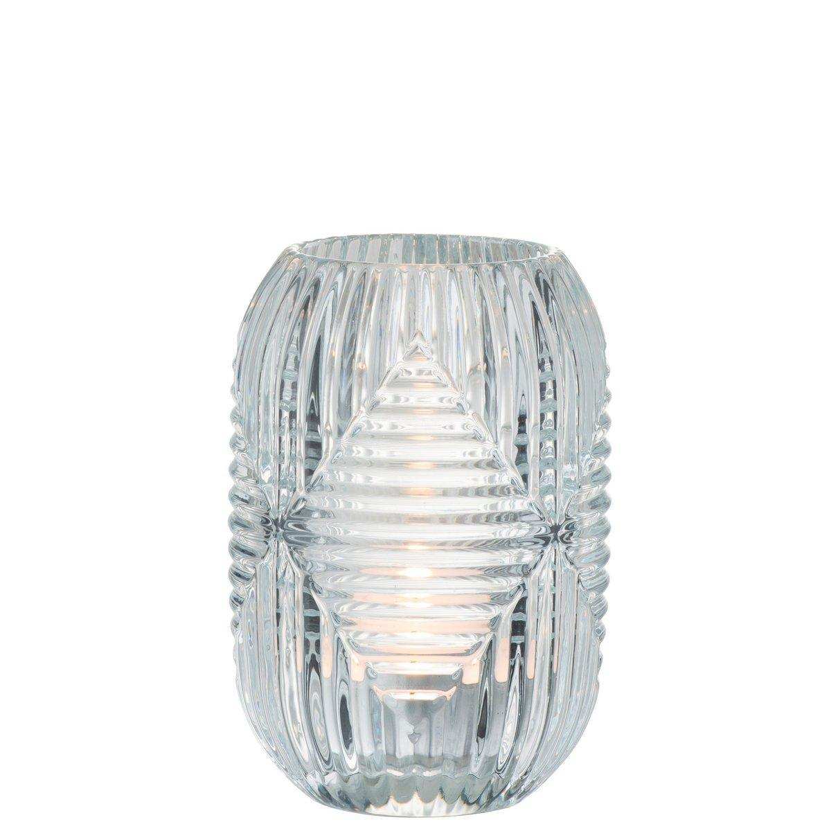 J-Line Teelichthalter High Lines - Glas - transparent - HomeDesign Knaus
