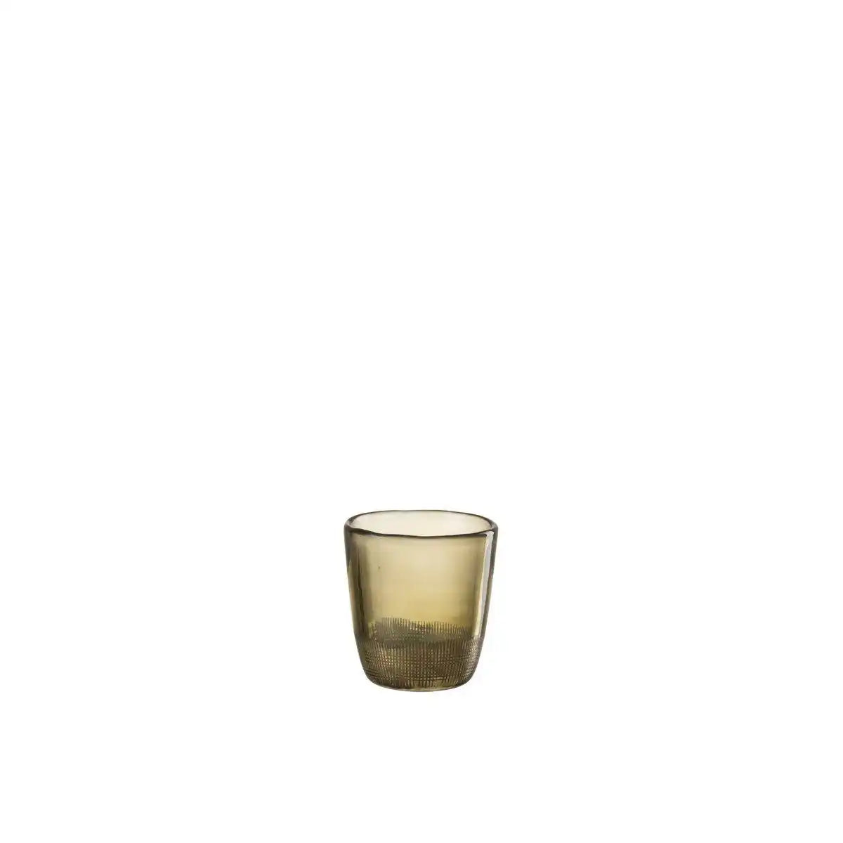 J-Line Teelichthalter Jaali Glass Green Small - HomeDesign Knaus