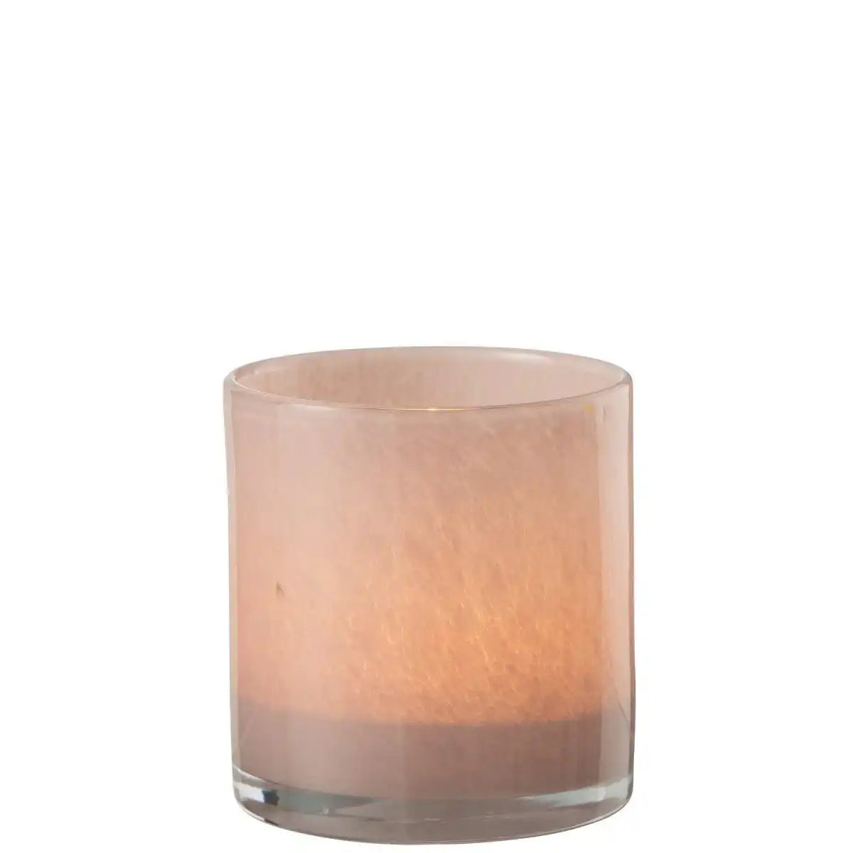 J-Line Teelichthalter Jade – Rosa – Mittel - HomeDesign Knaus