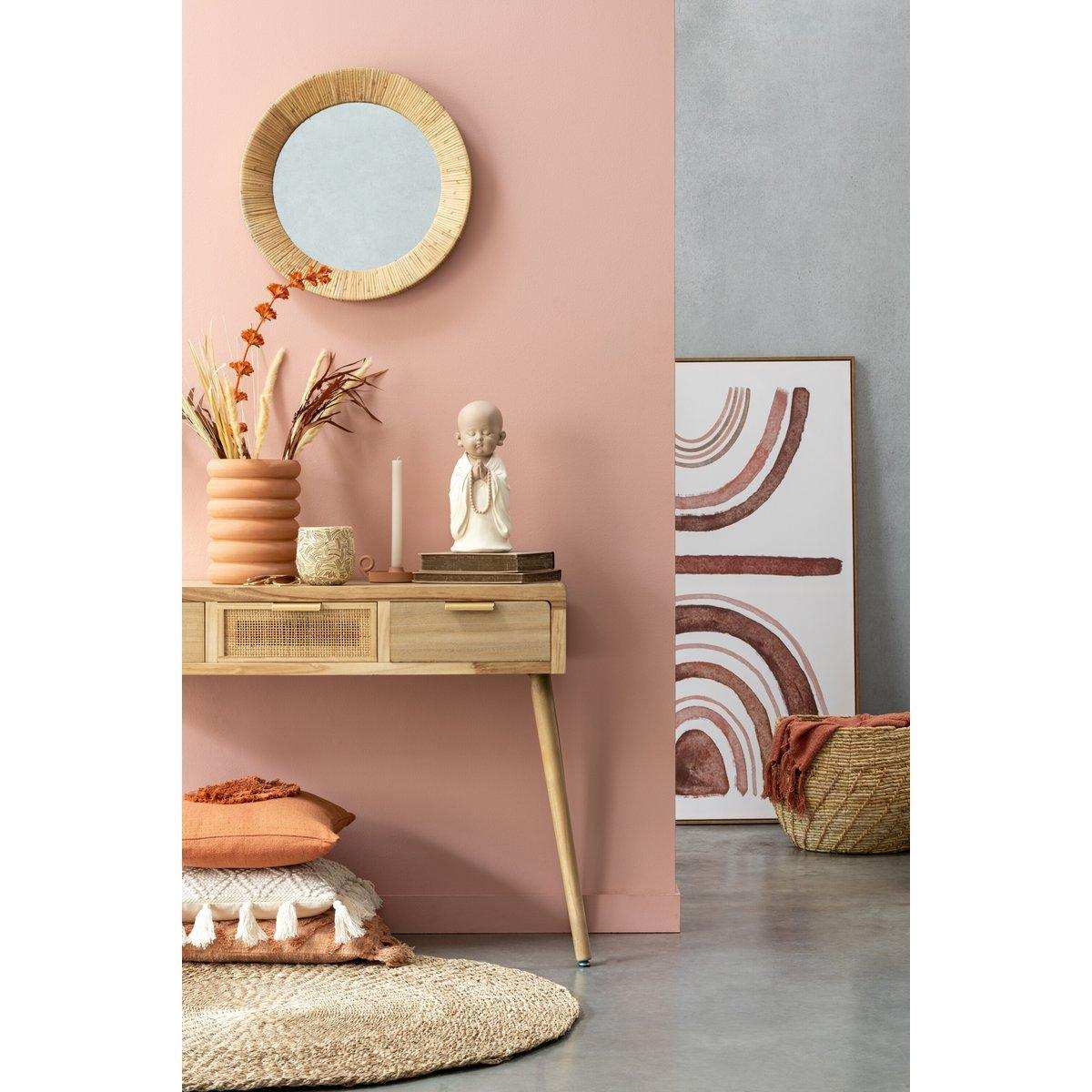 J-Line Teppich rund geflochten – Seegras – natur - HomeDesign Knaus