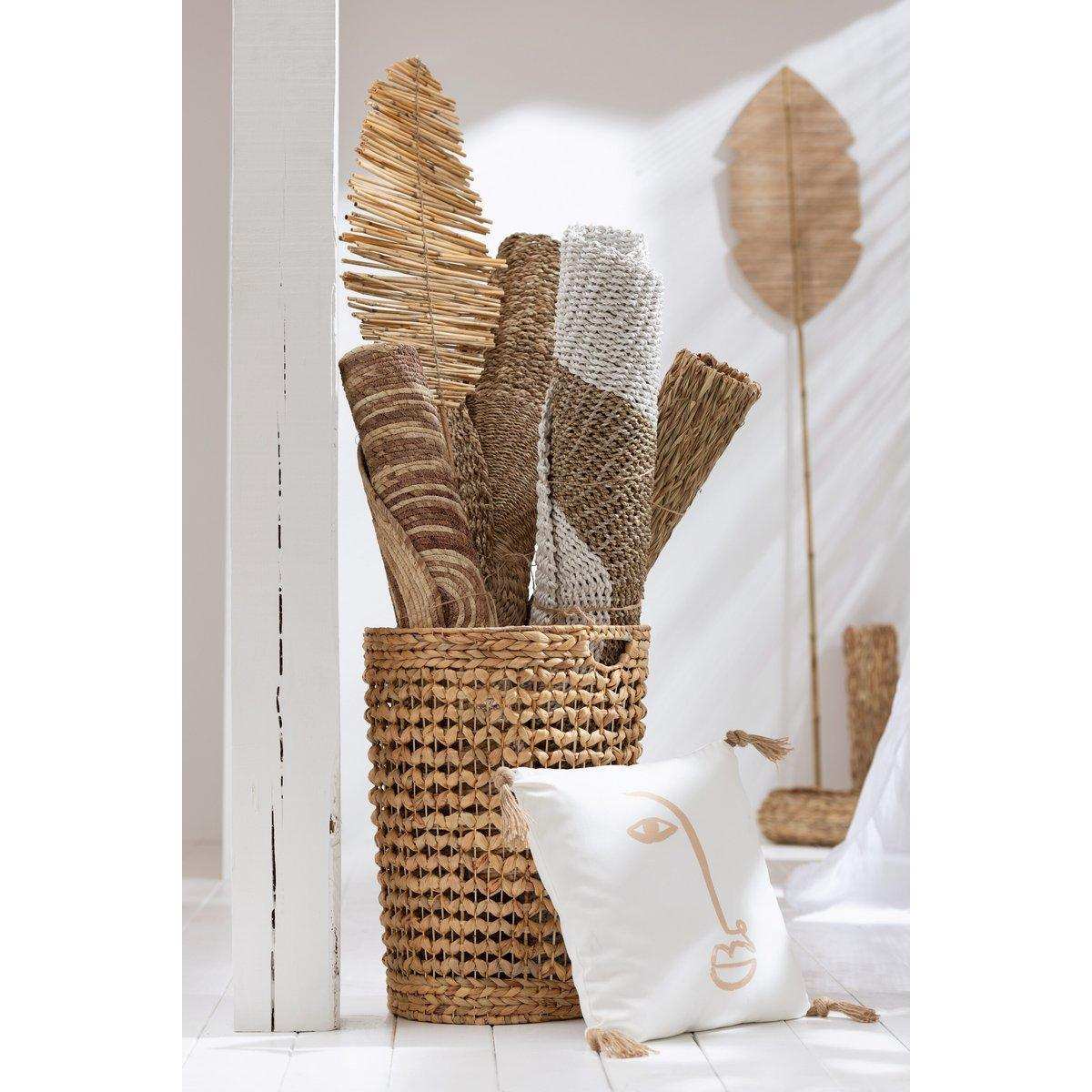 J-Line Teppich Rund – Jute – Beige/Braun - HomeDesign Knaus