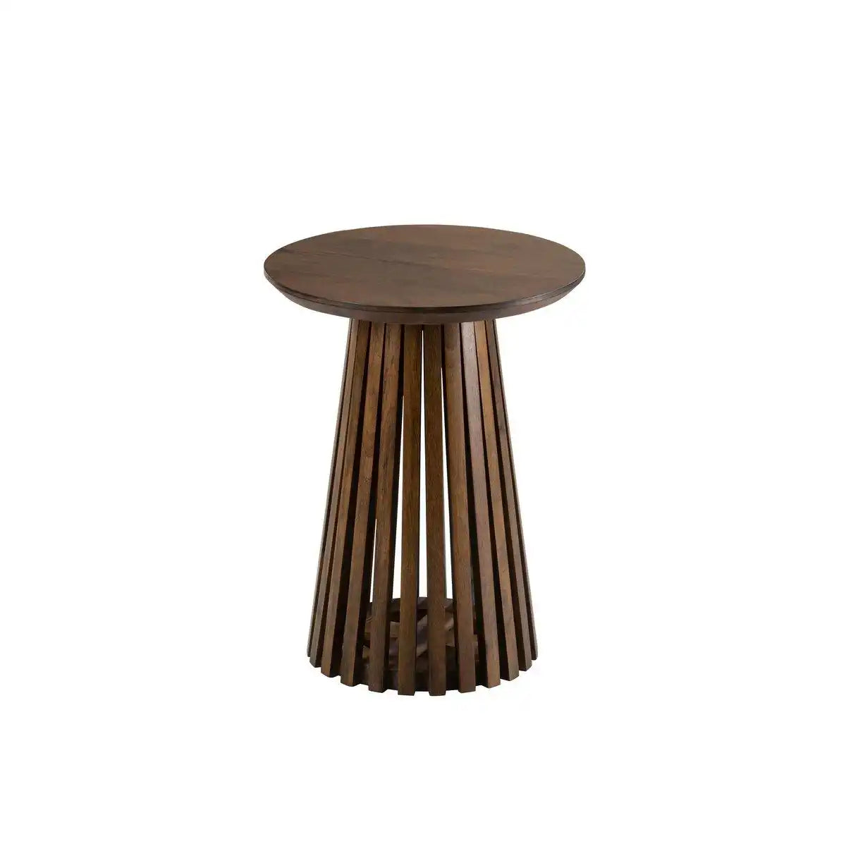 J-Line Tisch Vincent Mangoholz Braun Klein - HomeDesign Knaus