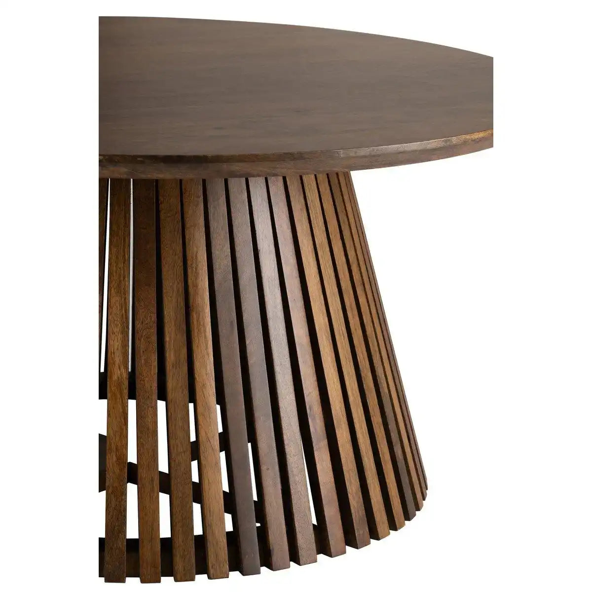 J-Line Tisch Vincent Mangoholz Braun Medium - HomeDesign Knaus
