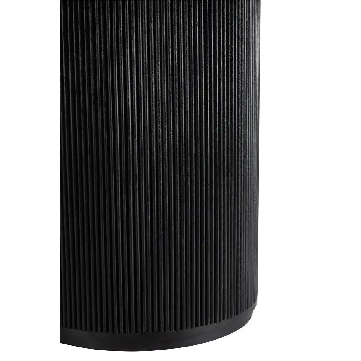 J-Line Tisch Vincent Mangoholz Schwarz Groß - HomeDesign Knaus