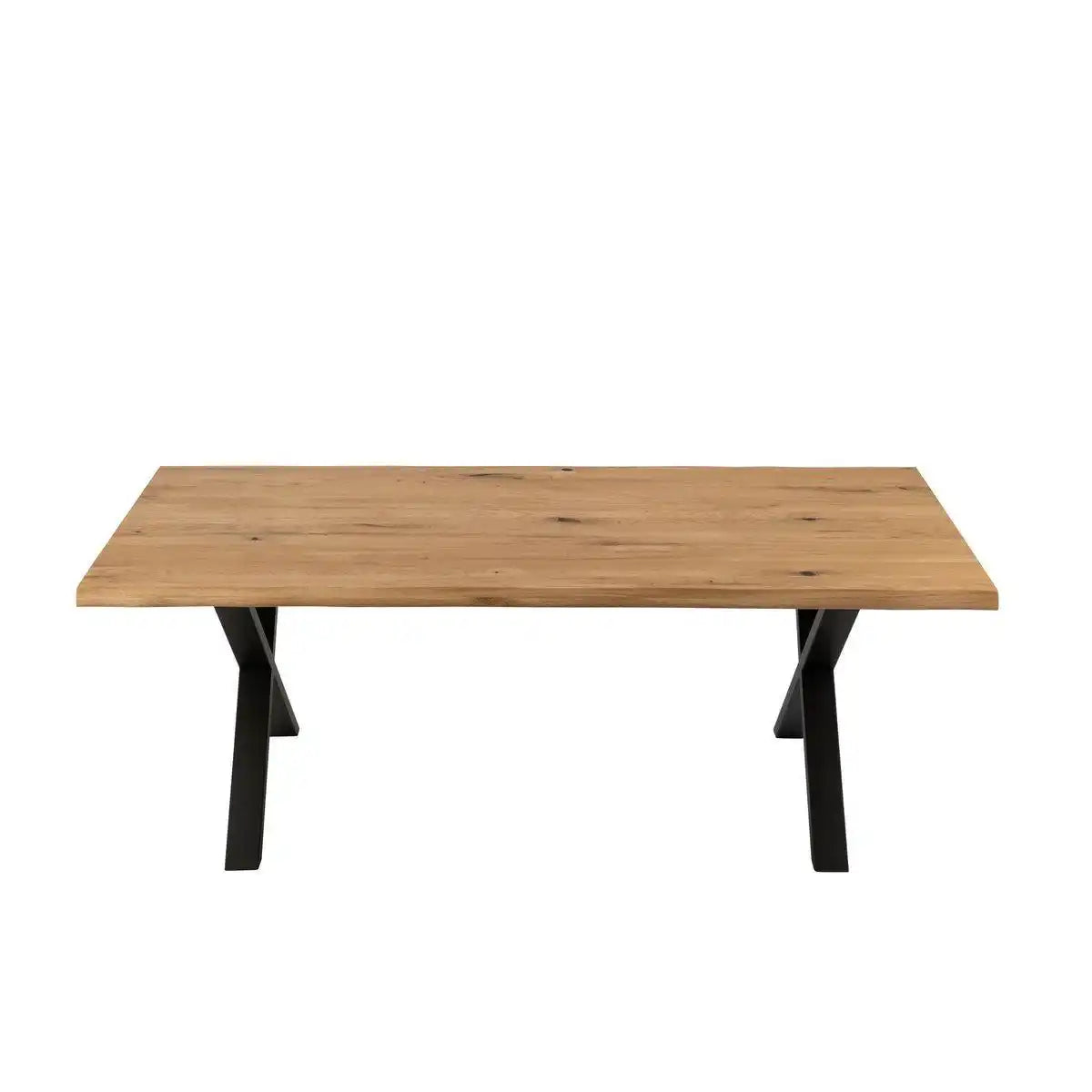 J-Line Tischbeine Cross Steel Schwarz - HomeDesign Knaus