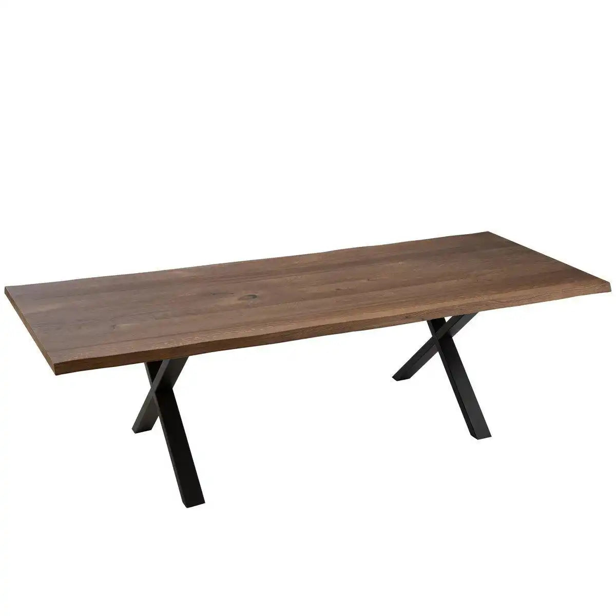 J-Line Tischbeine Cross Steel Schwarz - HomeDesign Knaus