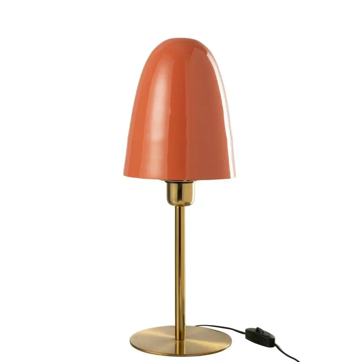 J-Line Tischlampe - Metall - Koralle - HomeDesign Knaus