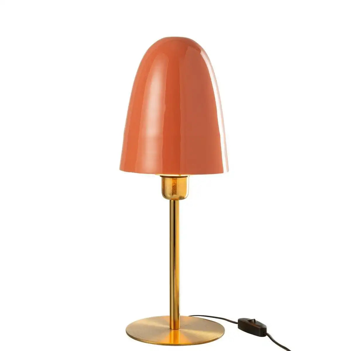 J-Line Tischlampe - Metall - Koralle - HomeDesign Knaus