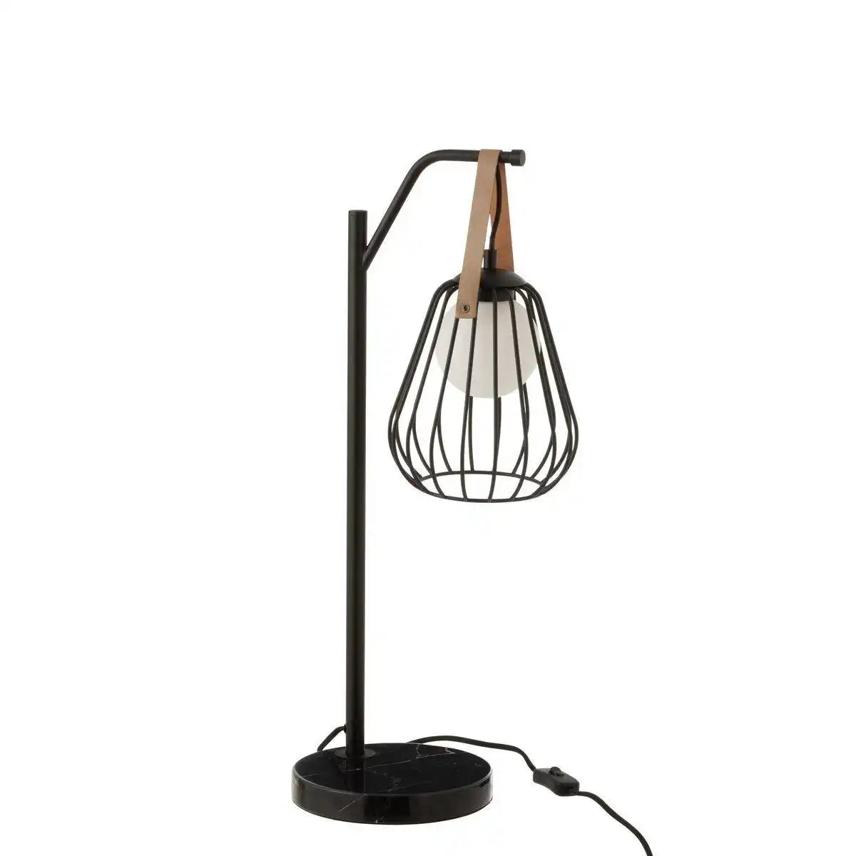 J-Line Tischlampe - Polyresin - Schwarz - HomeDesign Knaus