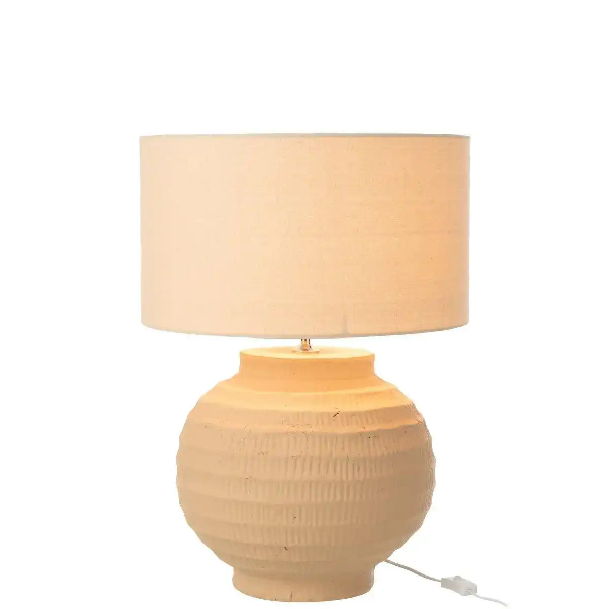 J-Line Tischlampe Terrakotta Beige - HomeDesign Knaus
