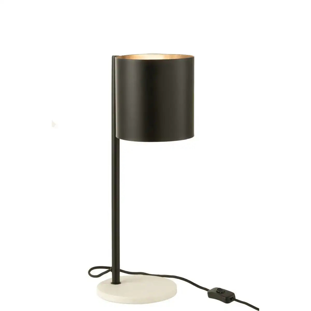 J-Line Tischleuchte Bart - Metall - Schwarz - HomeDesign Knaus