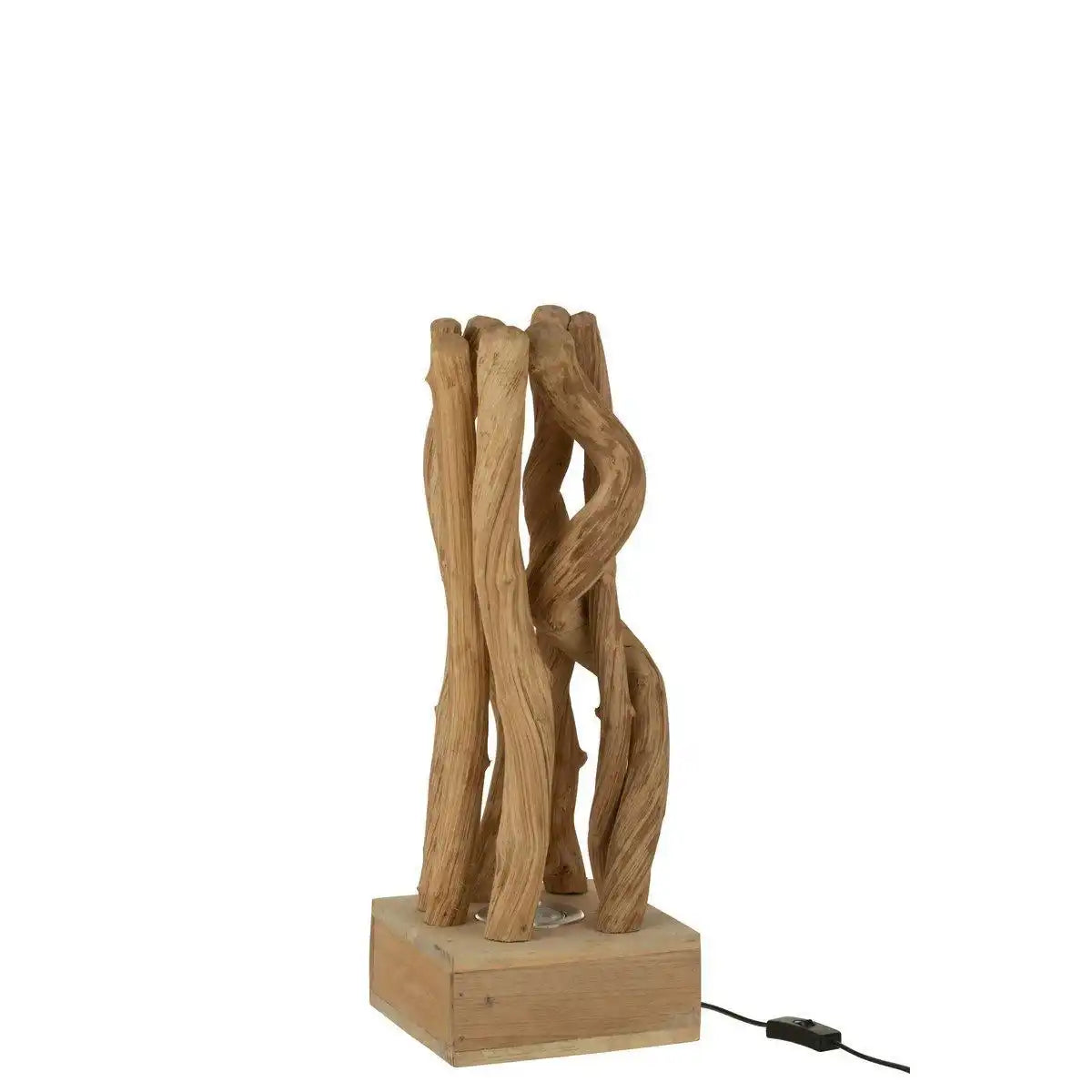 J-Line Tischleuchte Branches – Holz – Natur - HomeDesign Knaus